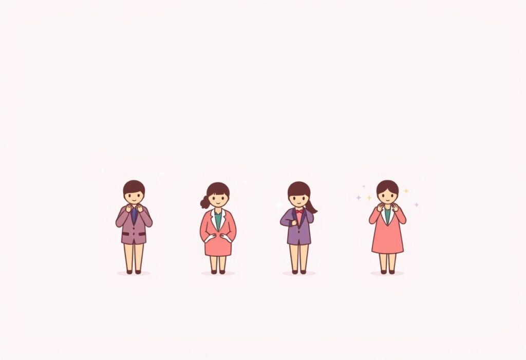 転職初日に気をつけること②：当日の立ち居振る舞いで差がつくポイントのイメージ画像